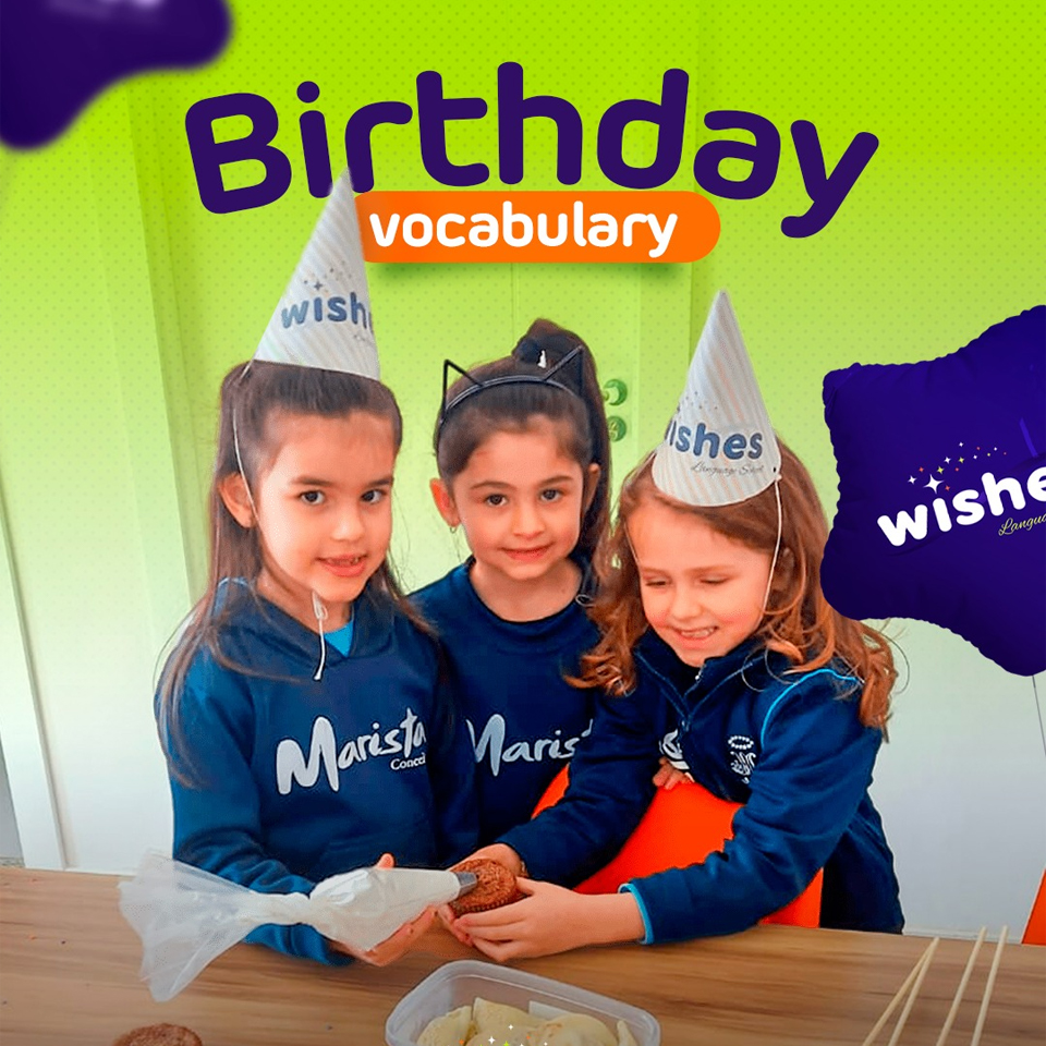 <p>Aulas kids Wishes Language School</p>